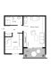 Modernisierte 1,5-Zimmer-Wohnung mit großem Balkon und Außenstellplatz - 19040-SL-12