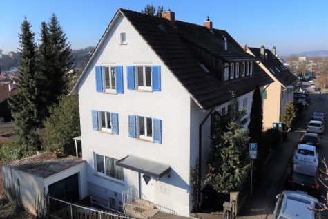 Ein-/Mehrfamilienhaus in Grenzbauweise mit Garage, Balkon und Terrasse in Toplage von Tübingen, 72070 Tübingen, Doppelhaushälfte