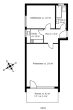 Absolut ruhige und lichtdurchflutete 2-Zimmer-Wohnung in Bestlage Tübingen-Waldhäuser - 24012-RL-02 -Grundriss